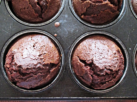 Chocolate Peanut Butter Muffins 9