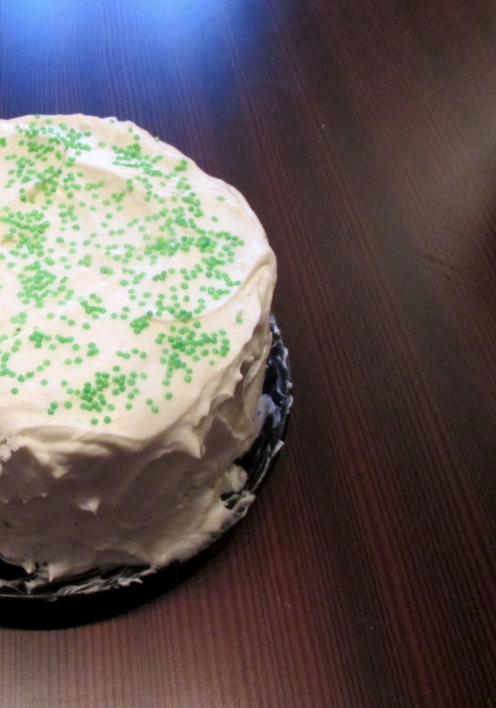 Green Velvet Cheesecake Cake 12