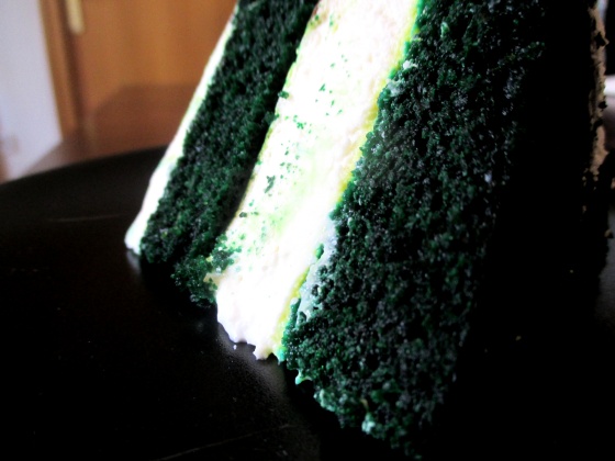 Green Velvet Cheesecake Cake 15