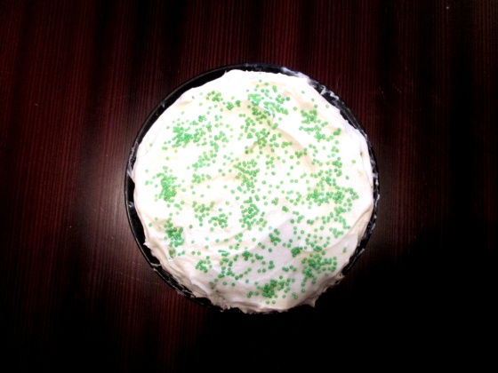 Green Velvet Cheesecake Cake 8